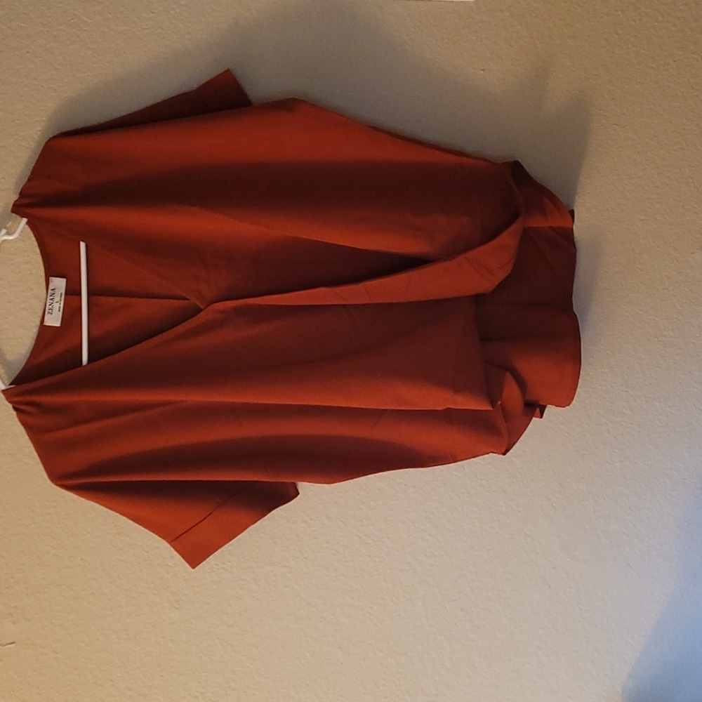 Rust blouse